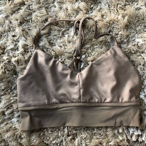 Alo Lush bra in Gravel
